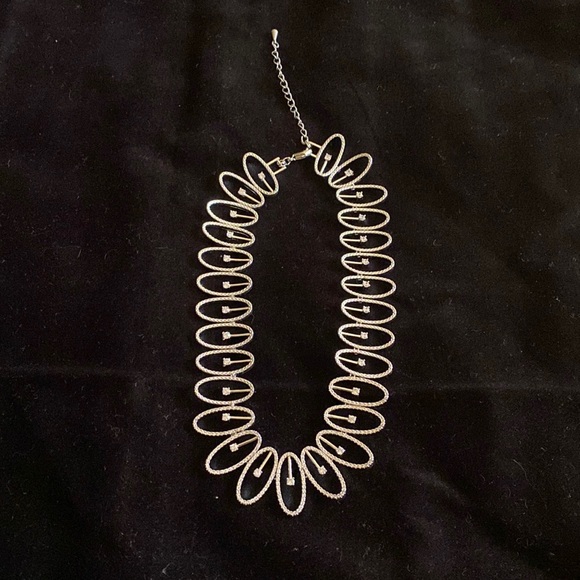 Jewelry necklace with crystal Swarovski, never used , live new - Picture 1 of 5